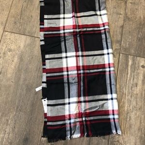 Talbots plaid scarf